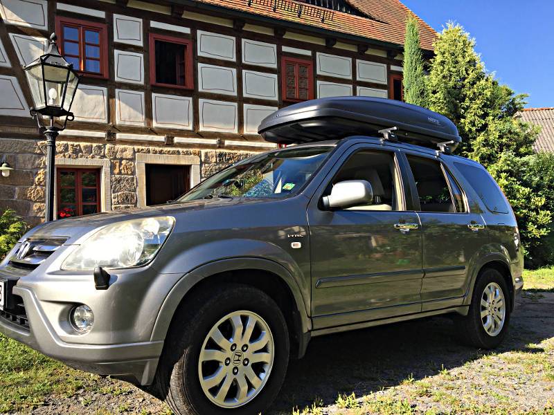 Dachbox 530 Liter auf einem Honda CR-V bei uns in Speyer